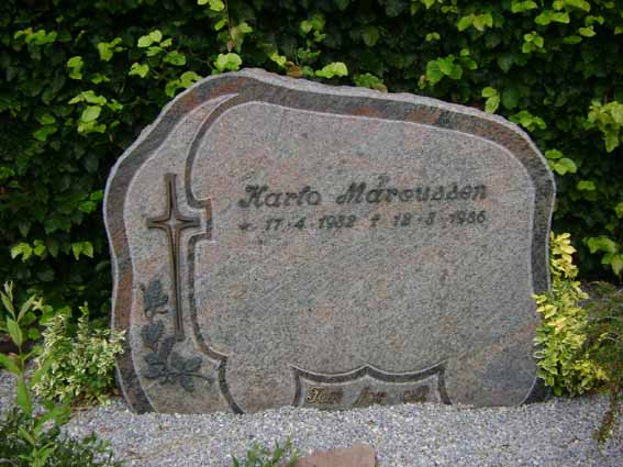 Billede af gravsten på Holstebro Nordre Kirkegård