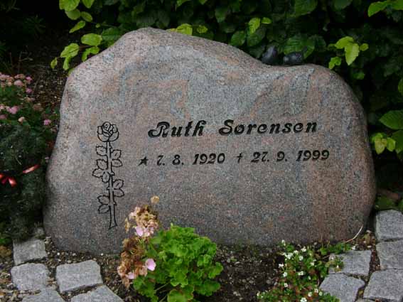 Billede af gravsten på Holstebro Nordre Kirkegård