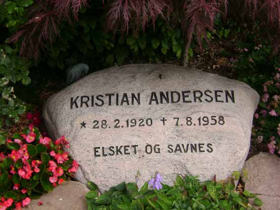 Billede af gravsten på Holstebro Nordre Kirkegård