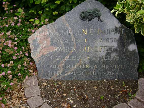 Billede af gravsten på Holstebro Nordre Kirkegård