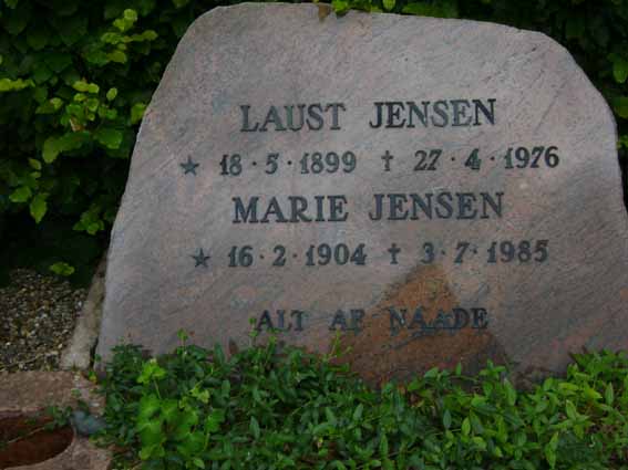 Billede af gravsten på Holstebro Nordre Kirkegård