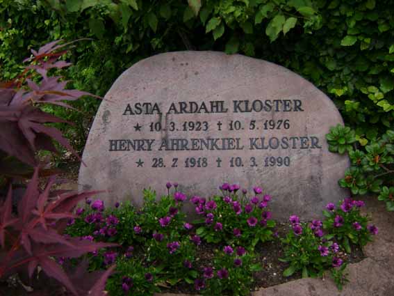 Billede af gravsten på Holstebro Nordre Kirkegård