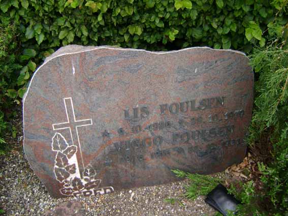 Billede af gravsten på Holstebro Nordre Kirkegård