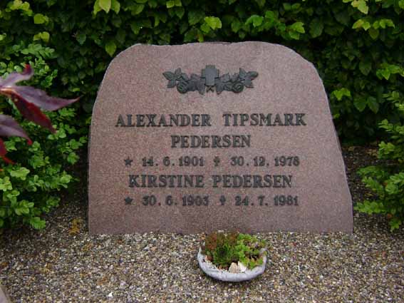 Billede af gravsten på Holstebro Nordre Kirkegård