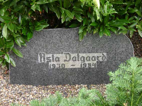Billede af gravsten på Holstebro Nordre Kirkegård