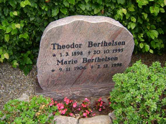 Billede af gravsten på Holstebro Nordre Kirkegård