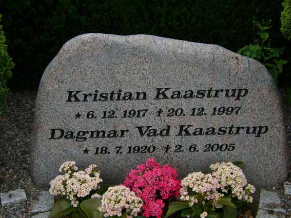 Billede af gravsten på Holstebro Nordre Kirkegård