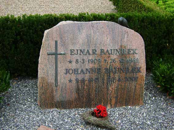 Billede af gravsten på Holstebro Nordre Kirkegård