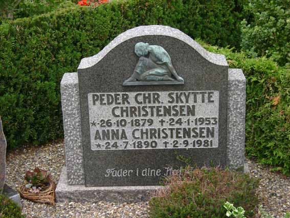 Billede af gravsten på Holstebro Nordre Kirkegård