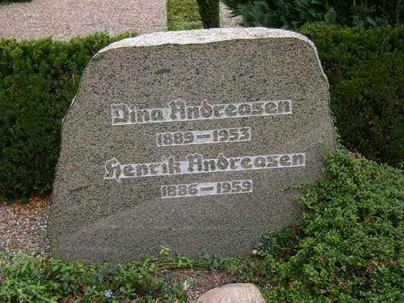 Billede af gravsten på Holstebro Nordre Kirkegård
