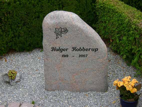 Billede af gravsten på Holstebro Nordre Kirkegård