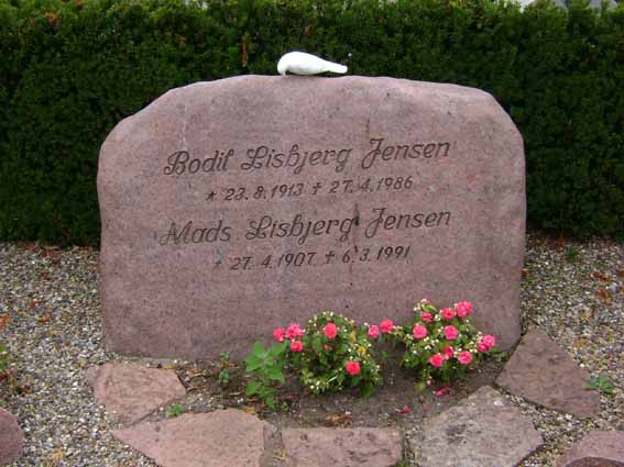Billede af gravsten på Holstebro Nordre Kirkegård