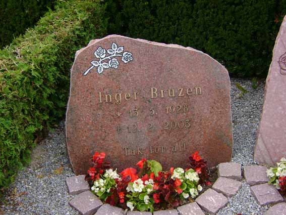 Billede af gravsten på Holstebro Nordre Kirkegård