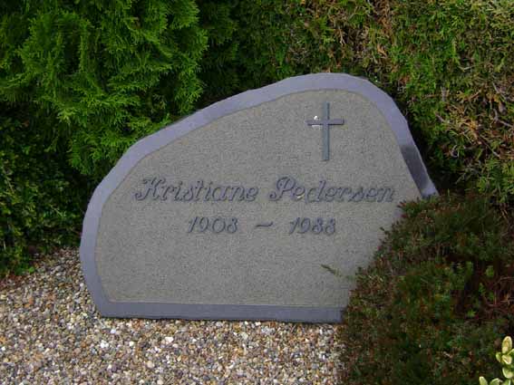 Billede af gravsten på Holstebro Nordre Kirkegård