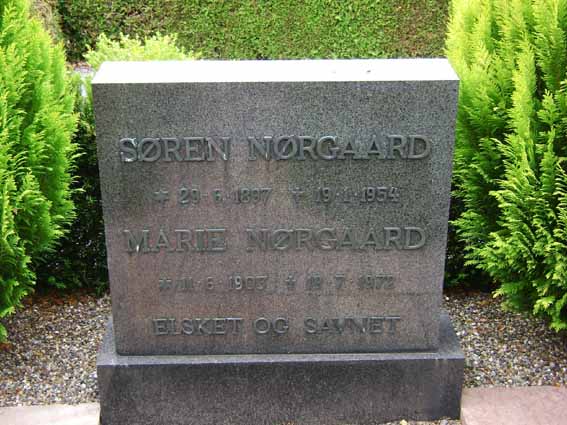 Billede af gravsten på Holstebro Nordre Kirkegård