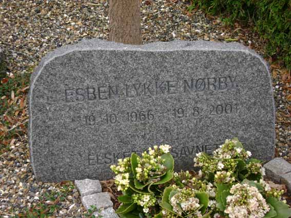 Billede af gravsten på Holstebro Nordre Kirkegård