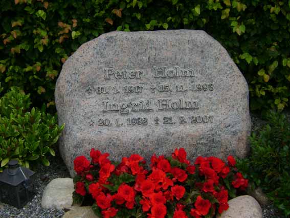 Billede af gravsten på Holstebro Nordre Kirkegård