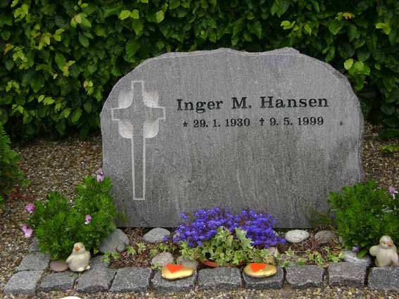 Billede af gravsten på Holstebro Nordre Kirkegård