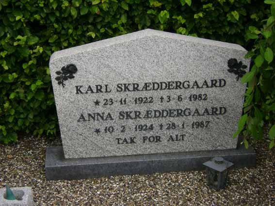 Billede af gravsten på Holstebro Nordre Kirkegård