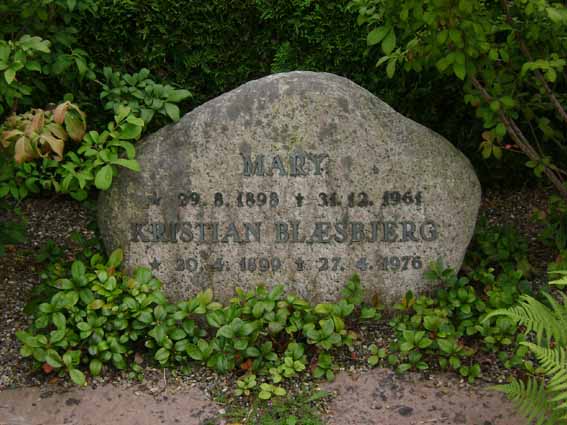 Billede af gravsten på Holstebro Nordre Kirkegård