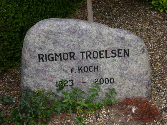 Billede af gravsten på Holstebro Nordre Kirkegård