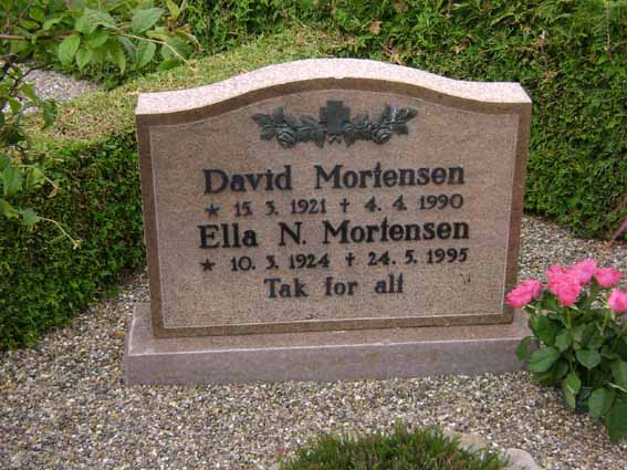 Billede af gravsten på Holstebro Nordre Kirkegård