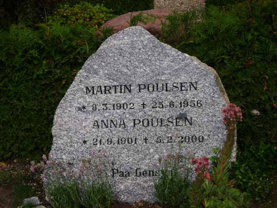 Billede af gravsten på Holstebro Nordre Kirkegård