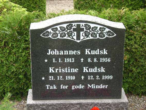 Billede af gravsten på Holstebro Nordre Kirkegård