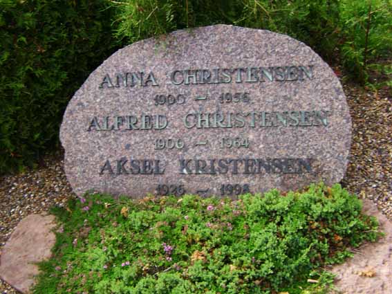 Billede af gravsten på Holstebro Nordre Kirkegård