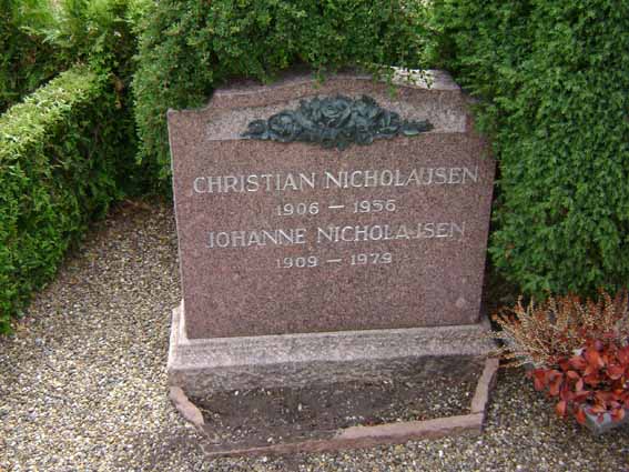 Billede af gravsten på Holstebro Nordre Kirkegård