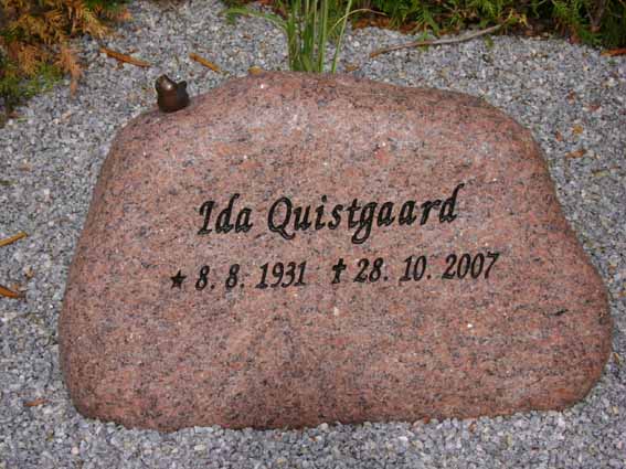 Billede af gravsten på Holstebro Nordre Kirkegård