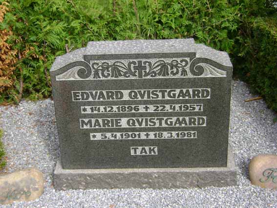 Billede af gravsten på Holstebro Nordre Kirkegård
