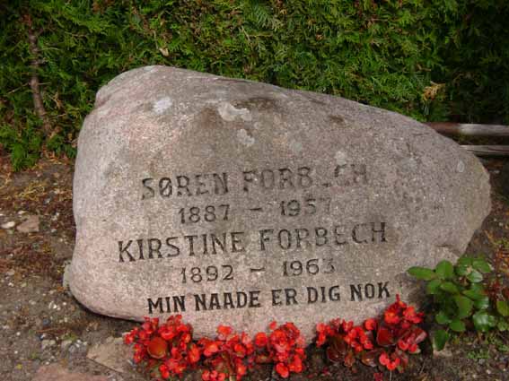 Billede af gravsten på Holstebro Nordre Kirkegård