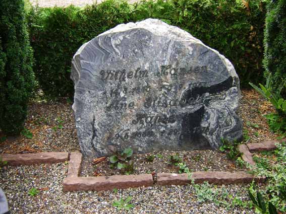 Billede af gravsten på Holstebro Nordre Kirkegård