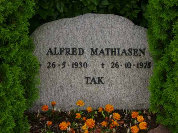 Billede af gravsten på Holstebro Nordre Kirkegård