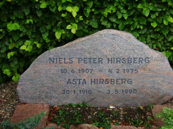 Billede af gravsten på Holstebro Nordre Kirkegård
