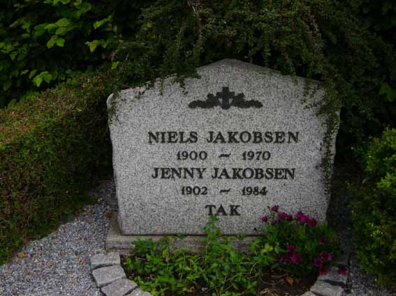 Billede af gravsten på Holstebro Nordre Kirkegård