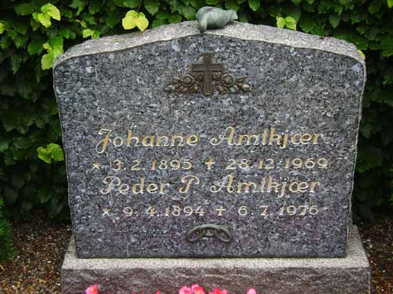 Billede af gravsten på Holstebro Nordre Kirkegård