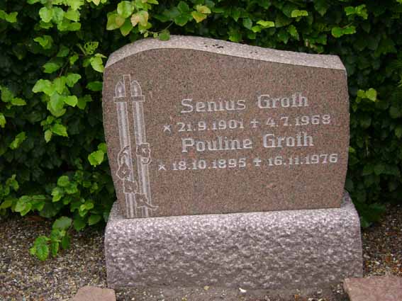 Billede af gravsten på Holstebro Nordre Kirkegård