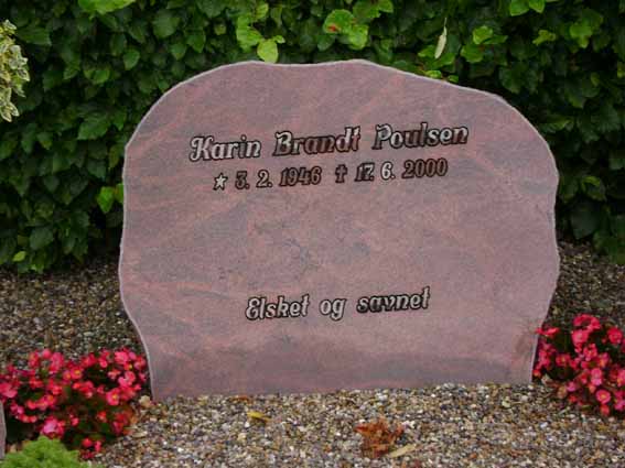Billede af gravsten på Holstebro Nordre Kirkegård