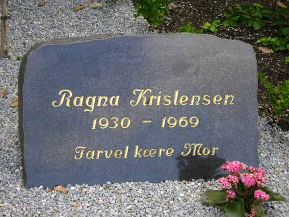 Billede af gravsten på Holstebro Nordre Kirkegård
