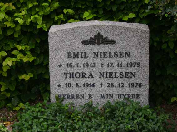 Billede af gravsten på Holstebro Nordre Kirkegård