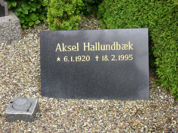 Billede af gravsten på Holstebro Nordre Kirkegård