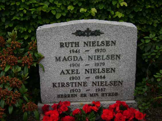 Billede af gravsten på Holstebro Nordre Kirkegård