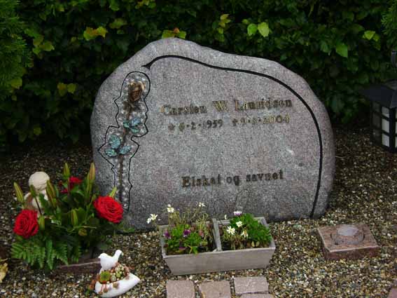 Billede af gravsten på Holstebro Nordre Kirkegård