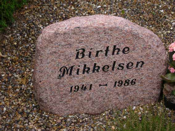 Billede af gravsten på Holstebro Nordre Kirkegård