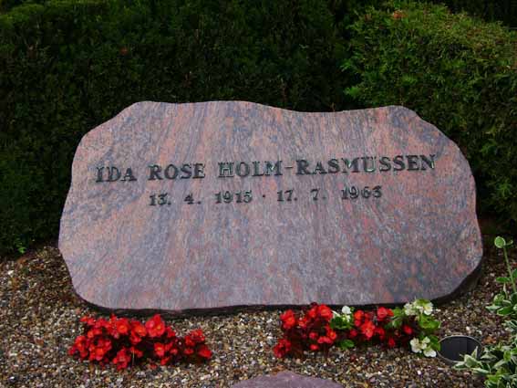 Billede af gravsten på Holstebro Nordre Kirkegård