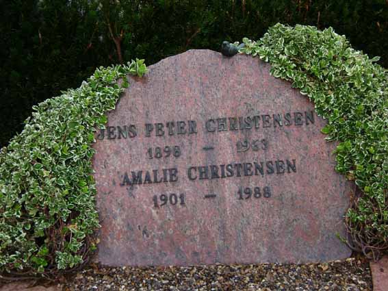 Billede af gravsten på Holstebro Nordre Kirkegård