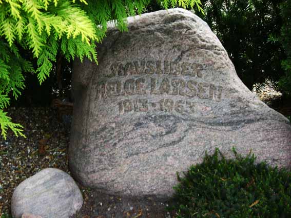 Billede af gravsten på Holstebro Nordre Kirkegård
