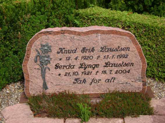 Billede af gravsten på Holstebro Nordre Kirkegård